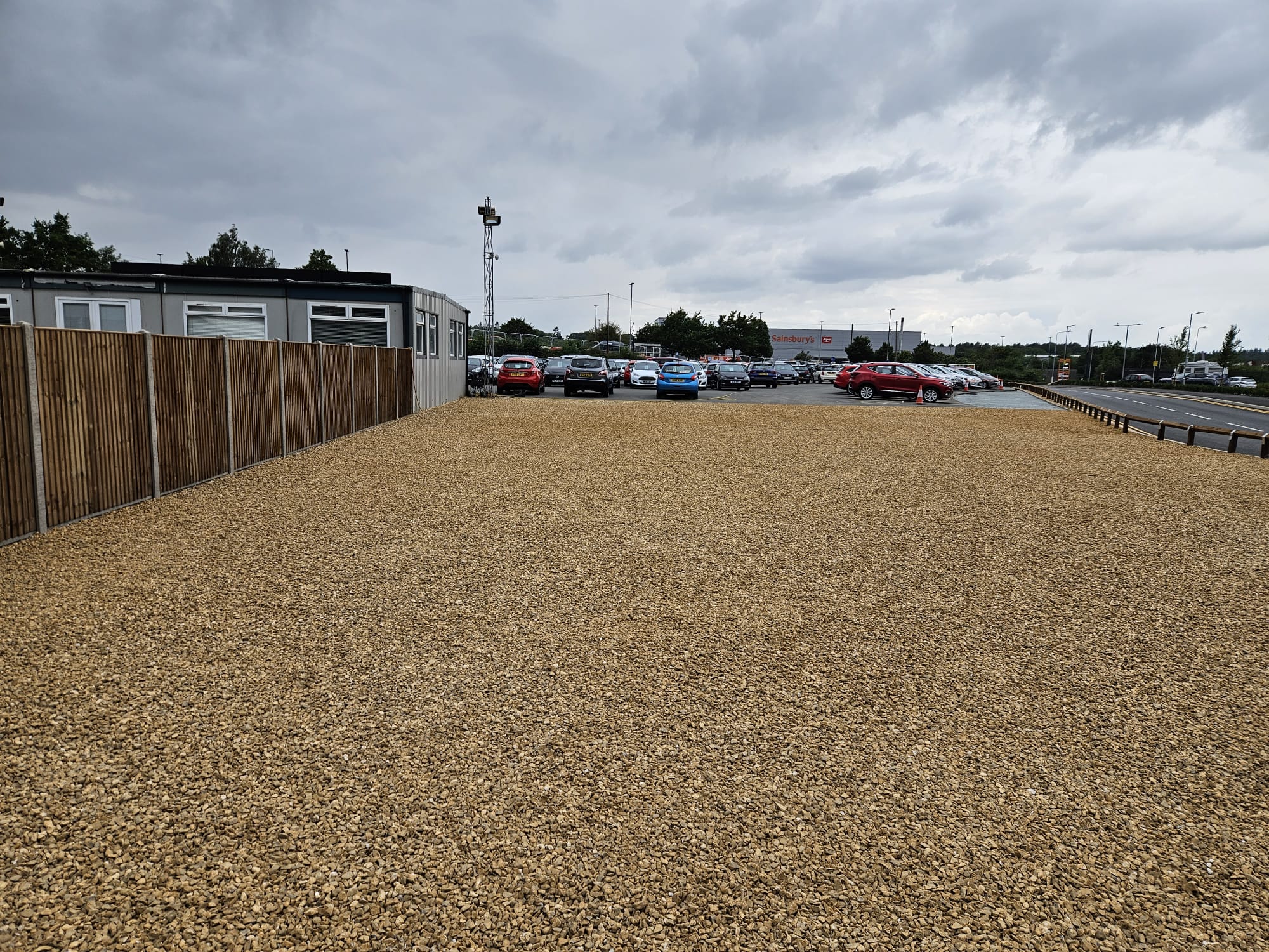 Costessey shingle and fencing job