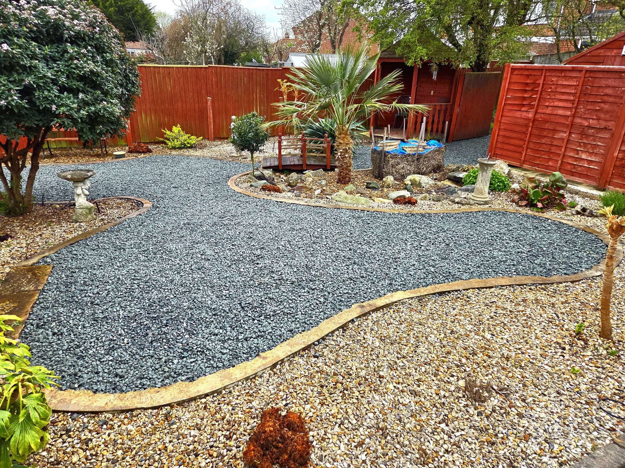 Costessey shingle garden transformation